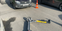Автомобиль сбил подростка на электросамокате в Нижнем Новгороде - фото 1 - vGorodeN.Ru