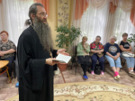 Благочинный Борского округа провел миссионерскую встречу-беседу в центре социального обслуживания