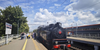 Ретро-паровоз «Малютка» совершил первый рейс на ГЖД - Нижегородская правда