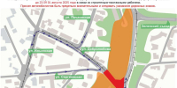 Участок улицы Добролюбова в Нижнем Новгороде закрыли для движения до 1 августа - НИА Нижний Новгород