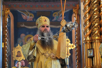 В Серафимо-Дивеевском монастыре литургию совершил митрополит Нижегородский и Арзамасский Георгий