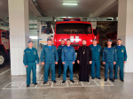 Помощник благочинного Дивеевского округа провел духовные беседы с сотрудниками МЧС и МВД