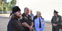 Помощник благочинного Воскресенского округа Нижегородской епархии принял участие в отправке новобранцев на срочную воинскую службу - Нижегородская епархия
