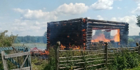Жилой дом сгорел в нижегородской деревне: есть жертвы - ГТРК Нижний Новгород