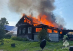 Жилой дом сгорел в Ветлуге из-за неисправного холодильника