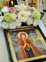 Божественную литургию в Серафимо-Дивеевском монастыре совершил епископ Георгиевский и Прасковейский Николай