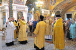 Божественную литургию в Серафимо-Дивеевском монастыре совершил епископ Георгиевский и Прасковейский Николай