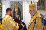 Божественную литургию в Серафимо-Дивеевском монастыре совершил епископ Георгиевский и Прасковейский Николай