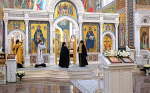 Божественную литургию в Серафимо-Дивеевском монастыре совершил епископ Георгиевский и Прасковейский Николай