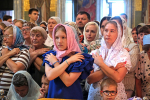Божественную литургию в Серафимо-Дивеевском монастыре совершил епископ Георгиевский и Прасковейский Николай