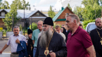 Митрополит Георгий осмотрел строящийся трапезный корпус Дивеевского монастыря