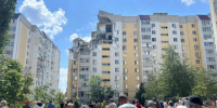 Жилой дом обрушился из-за хлопка газа на ул. Блинова в Саратове - НТА-Приволжье