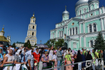 Палаточный городок для трех тысяч паломников развернули в Дивееве
