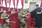 Клирик Воскресенского благочиния Нижегородской епархии провел духовную беседу в полку Росгвардии