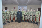 Клирик Воскресенского благочиния Нижегородской епархии провел духовную беседу в полку Росгвардии
