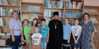 Помощник благочинного Дивеевского округа встретился с читателями детской библиотеки - Нижегородская епархия