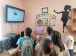 Помощник благочинного Дивеевского округа встретился с читателями детской библиотеки