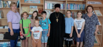 Помощник благочинного Дивеевского округа встретился с читателями детской библиотеки