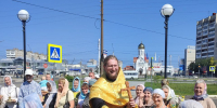 Настоятель Никольского храма в городе химиков совершил молебен в день Крещения Руси - Нижегородская епархия