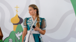 Ведущая телеканала «Спас», актриса Екатерина Мацвей встретилась с участниками V межрегионального форума православной молодежи «Радость моя»