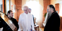 Митрополит Георгий встретился с заслуженным мастером спорта СССР Вячеславом Фетисовым - Нижегородская епархия