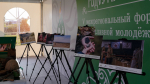 На V межрегиональном форуме православной молодежи «Радость моя» работает выставка к 80-летию Победы в Великой Отечественной войне