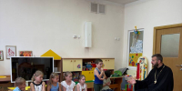 Помощник благочинного Богородского округа провел беседу с воспитанниками детского сада №3 «Звездочка» - Нижегородская епархия