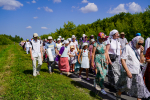 В Дивеево прибыли участники традиционных крестных ходов из Нижнего Новгорода и Городца