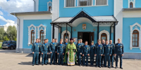 Помощник благочинного Автозаводского округа провел для сотрудников МЧС экскурсию по храму - Нижегородская епархия