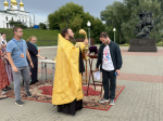 Участники XIV межъепархиального велопробега православной молодежи «Дорога к храму» посетили городской округ Бор