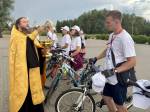 Участники XIV межъепархиального велопробега православной молодежи «Дорога к храму» посетили городской округ Бор