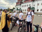 Участники XIV межъепархиального велопробега православной молодежи «Дорога к храму» посетили городской округ Бор