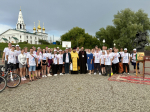 Участники XIV межъепархиального велопробега православной молодежи «Дорога к храму» посетили городской округ Бор
