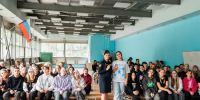 Урок, посвящённый истории,  символике и значению Государственного флага Российской Федерации, от судебных приставов - УФССП Нижегородской области