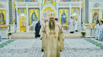 Сонм архипастырей Русской Православной Церкви совершил Божественную литургию в Свято-Троицком Серафимо-Дивеевском монастыре