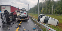 Трасса М-12 в Нижегородской области перекрыта из-за смертельного ДТП - Время Н