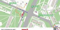 Движение ограничат из-за ремонта входа на станцию метро в Нижнем Новгороде - фото 1 - vGorodeN.Ru