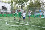 Футбольные поля открыли в детских садах Дзержинска