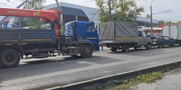 КамАЗ , две  ГАЗели  и  девятка  столкнулись в Нижнем Новгороде  - фото 1 - vGorodeN.Ru
