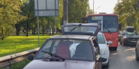 Автобус и две легковушки столкнулись в Нижнем Новгороде - фото 1 - vGorodeN.Ru