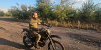 Мотоцикл, отправленный членами Общественной палаты Нижнего Новгорода, доставлен в зону СВО - Газета День города. Нижний Новгород