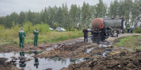 В Починковском округе из-за ДТП на почву разлился битум - ГТРК Нижний Новгород