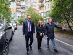 Ремонт тротуаров и дворовых проездов завершили на улицах Богдановича и Верхне-Печерской