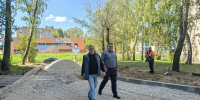 Владимир Солдатенков проинспектировал работы по благоустройству дворовых территорий Автозаводского района - Законодательное Собрание