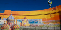 Канавинский мост украсили новыми граффити - ИА Нижний сейчас