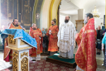 В день Усекновения главы Иоанна Предтечи епископ Парамон совершил Божественную литургию в Городецком кафедральном соборе