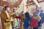 В руинированных храмах Дивеевского благочиния совершены богослужения