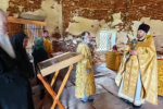 В руинированных храмах Дивеевского благочиния совершены богослужения