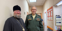 Клирики Нижегородской епархии посетили военнослужащих, находящихся на лечении в военном госпитале Нижнего Новгорода - Нижегородская епархия