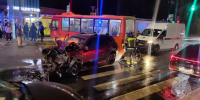 Несколько человек пострадали в ДТП с автобусом в Нижнем Новгороде  - фото 1 - vGorodeN.Ru